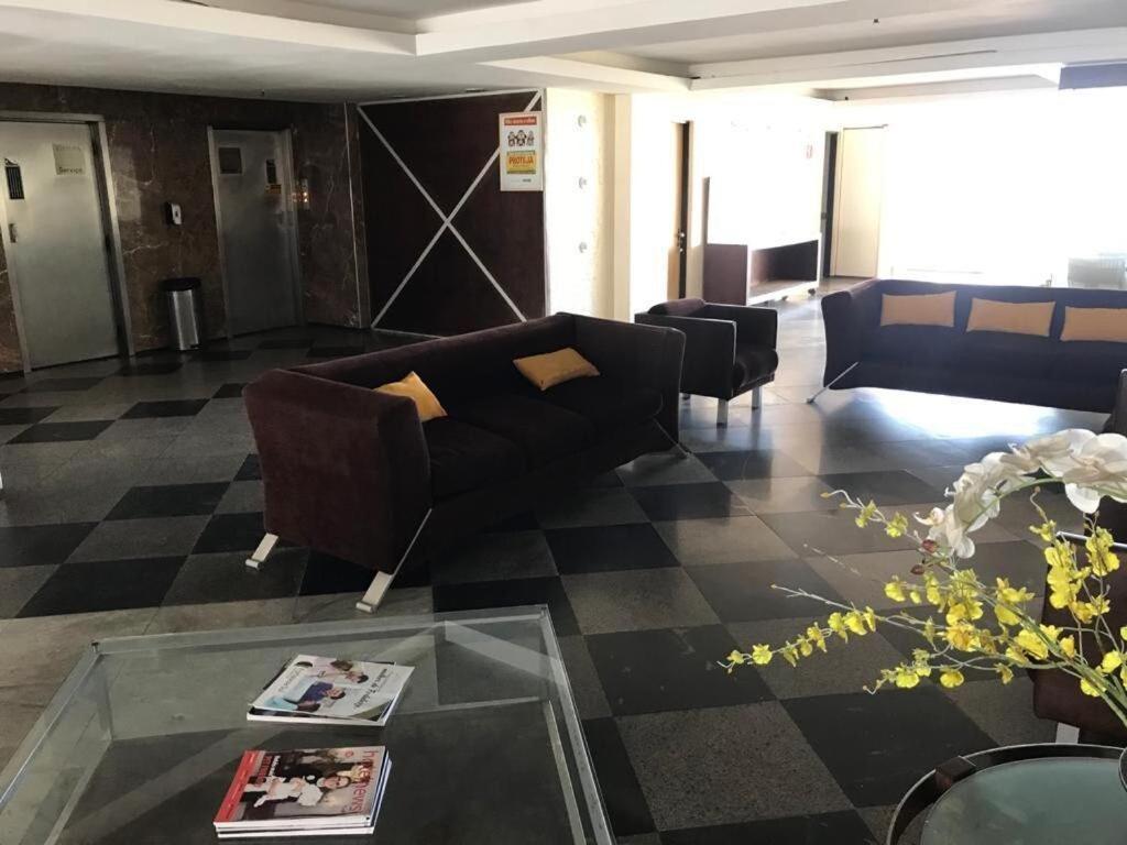 205 Flat Mobiliado Com Vista Lateral Mar Na Praia De Iracema Apartment Форталеза Екстериор снимка